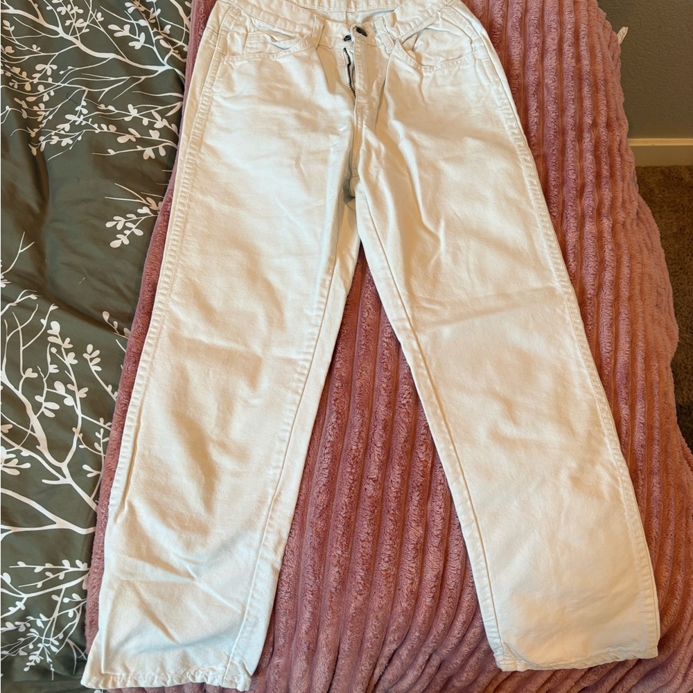 Levi's White Pants